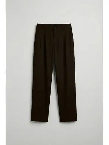 Baggy Fit Mato Erkak Shimini Qahva-jigarrang - 5
