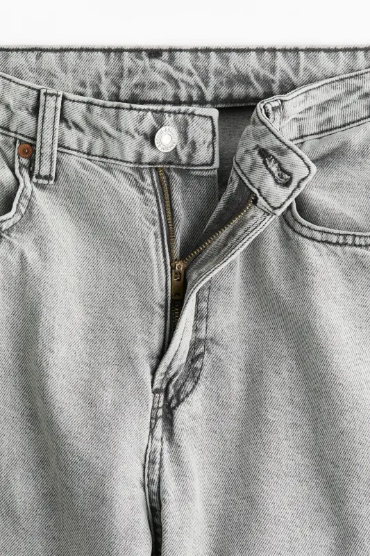 Baggy High Jeans-Kulrang - 7