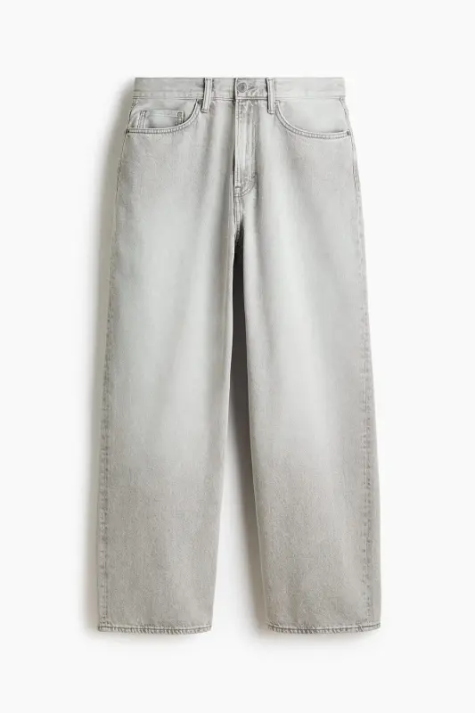 Baggy Jeans - Açık kot grisi - 3