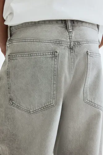 Baggy Jeans - Açık kot grisi - 4