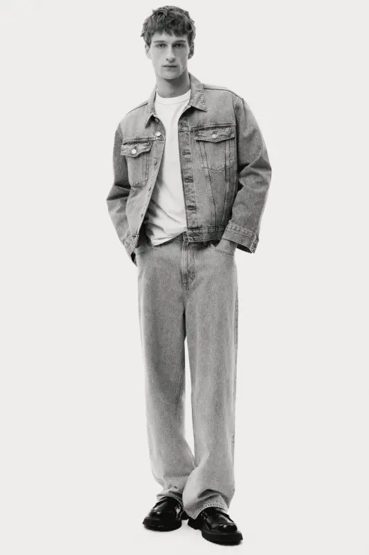 Baggy Jeans-Açık kot mavisi - 3