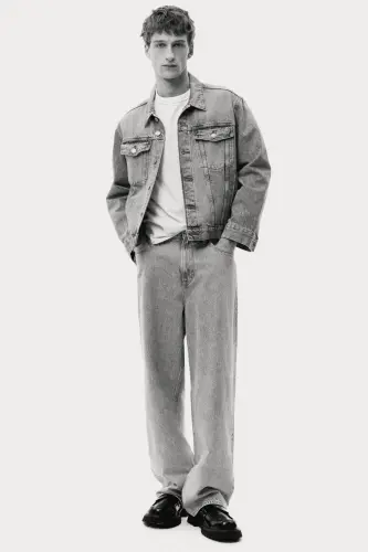 Baggy Jeans-Açık kot mavisi - 3