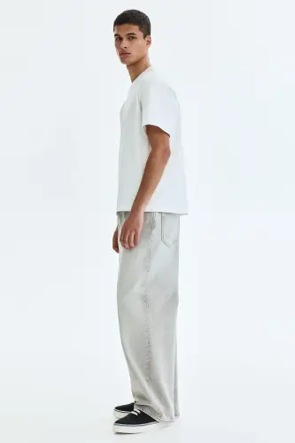 Baggy Jeans - Light denim grey - 6