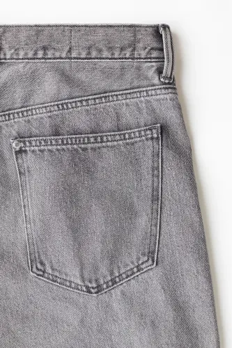 Baggy Jeans-Orta kot grisi - 7