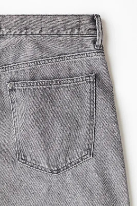 Baggy Jeans-Orta kot grisi - 7