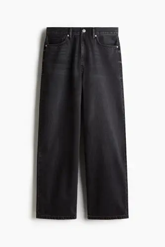 Baggy Jeans-Siyah - H&M (1)
