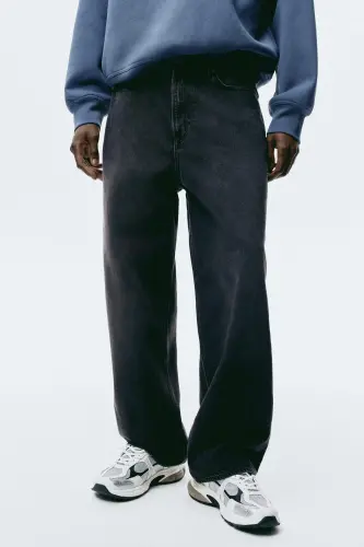 Baggy Jeans - Siyah - H&M (1)