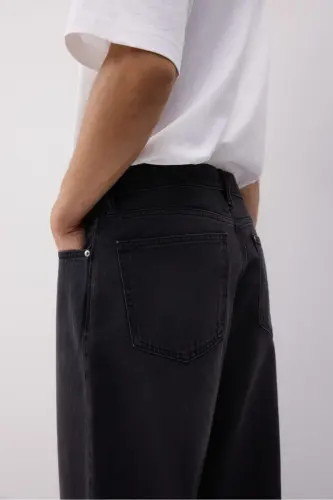 Baggy Jeans-Siyah - 3