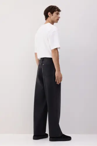 Baggy Jeans-Siyah - 4