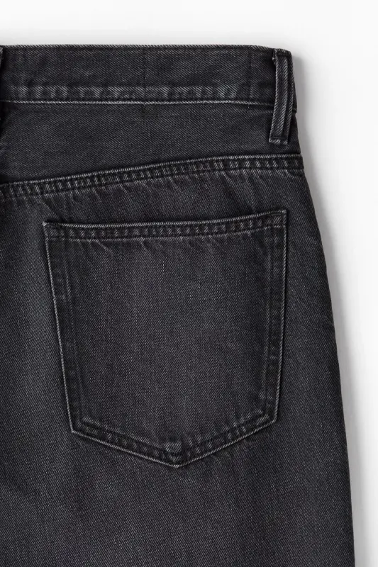 Baggy Jeans - Siyah - 2
