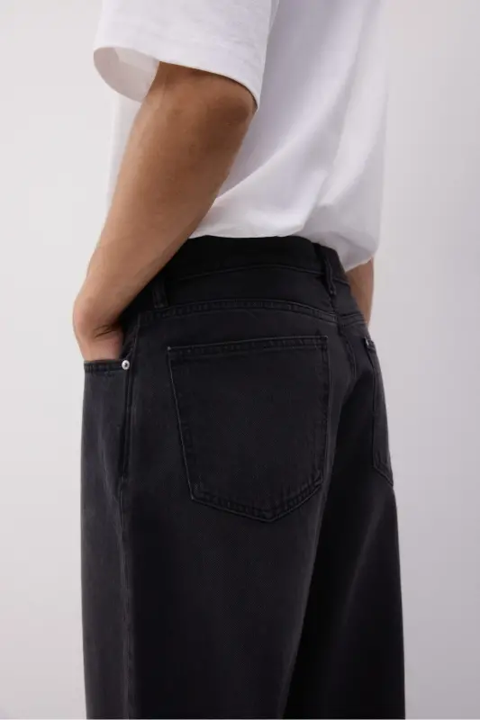 Baggy Jeans-Siyah - 3