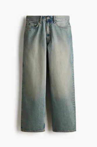 Baggy Jeans - Xira jinsi ko'k rangi - 4