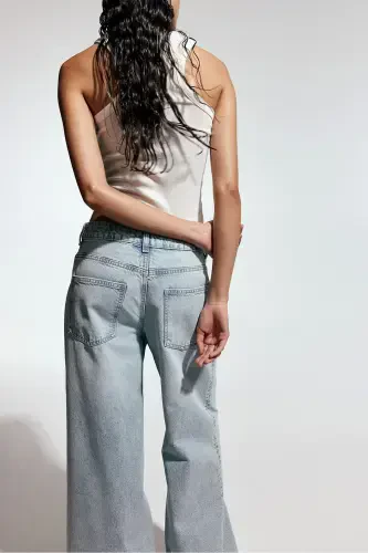 Baggy Regular Jeans-Belirtilmemiş_1210963004008 - 5