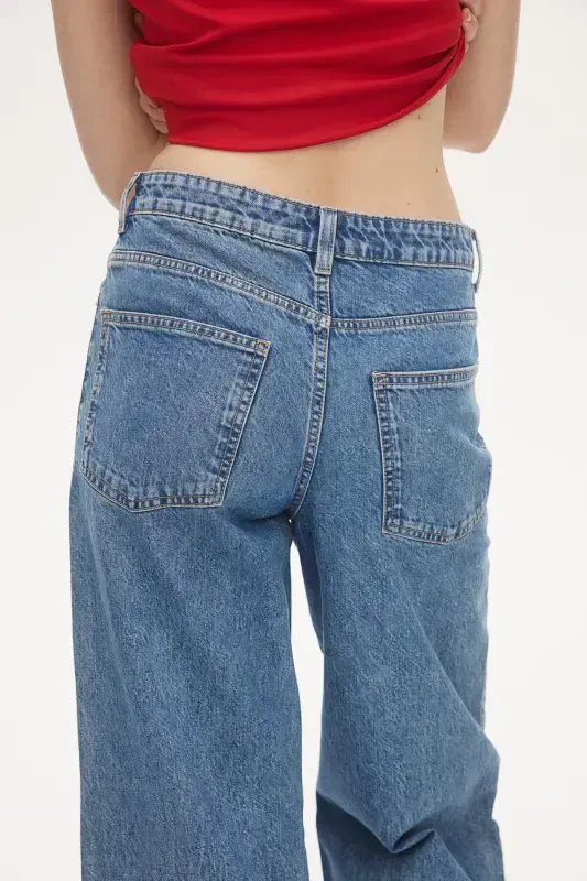 Baggy Regular Jeans-Belirtilmemiş_1210963014002 - 4