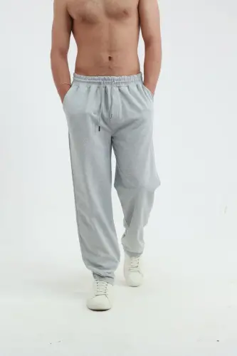 Baggy sport shim, 2 ip keng ishton to'liq bichim - kulrang - 1