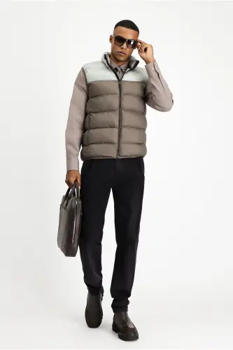 Baggy Sports Padded Vest-LIGHT GRAY - 4