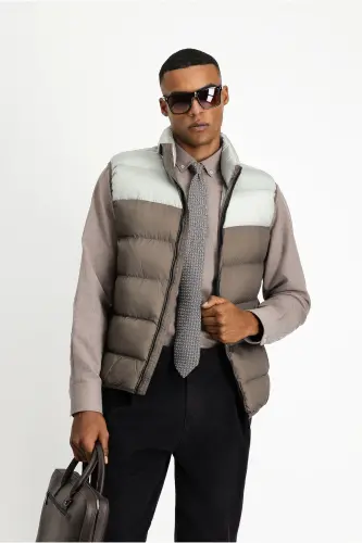 Baggy Sports Padded Vest-LIGHT GRAY - 1