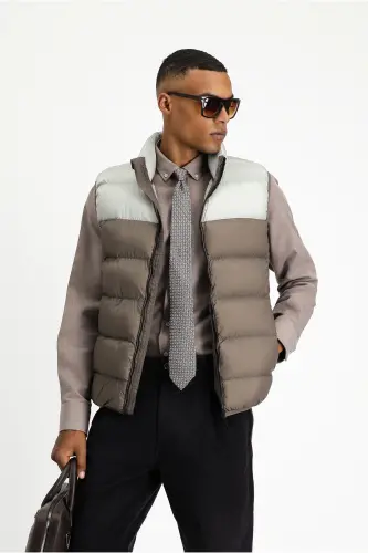 Baggy Sports Padded Vest-LIGHT GRAY - 4