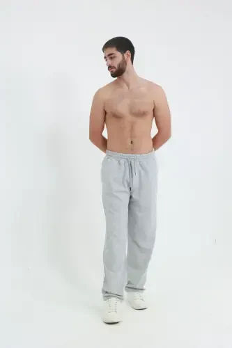Baggy Sweatpants 2 Ip Wide Leg Full Fit-gray - 6
