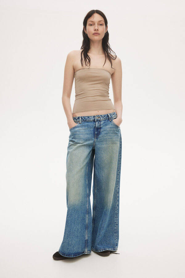 Baggy Wide Low Jeans - 1