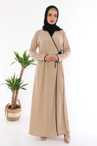 Bağlamalı Namaz Elbisesi Vizon-VİZON - 3