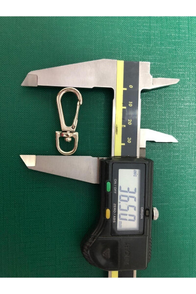 Bahor simli Kanca 50 dona Kumush rang Kalit uzatma Sumka klipi Aparat Kanca Aksessuar Material Metall - MEGA METAL (1)