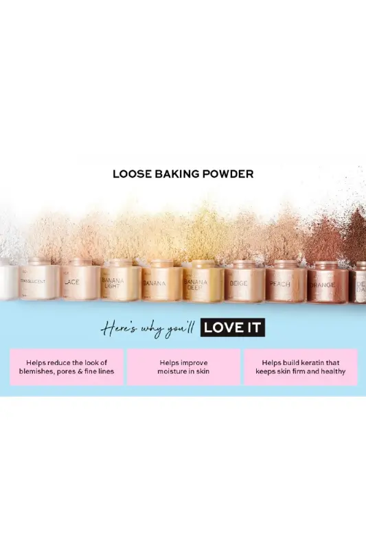 Baking Toz Pudra -Fırınlanmış Sarı Toz Pudra-32 Gr-Lace Sarı Tonlu - 6