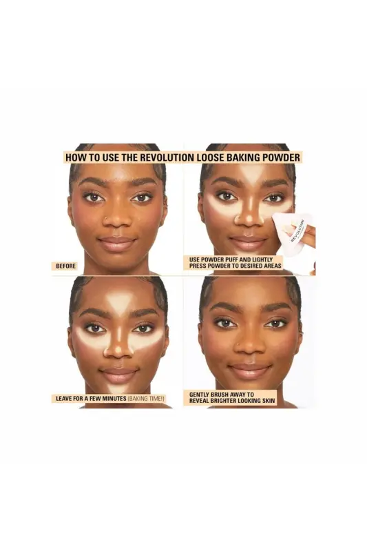 Baking Toz Pudra -Fırınlanmış Sarı Toz Pudra-32 Gr-Lace Sarı Tonlu - 5