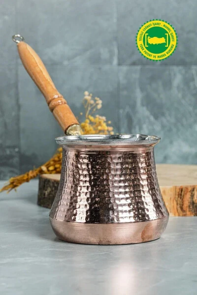 Bakır Sütlük & Cezve 6-7 Kişilik - GENEL MARKALAR