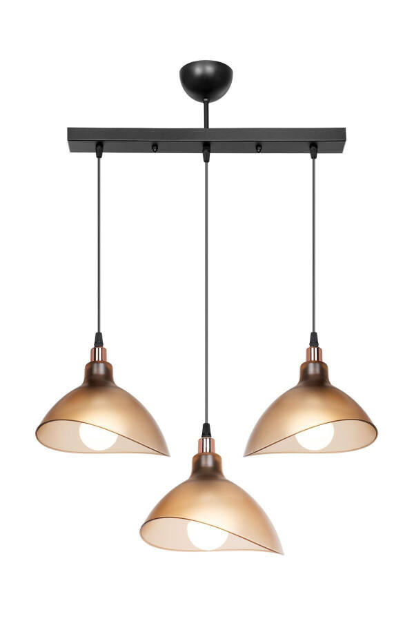 Bal Sarkıt Avize Mutfak Salon Cafe Bar Yatak Odası Koridor Lamba 3lü Sıralı-Bal - 4