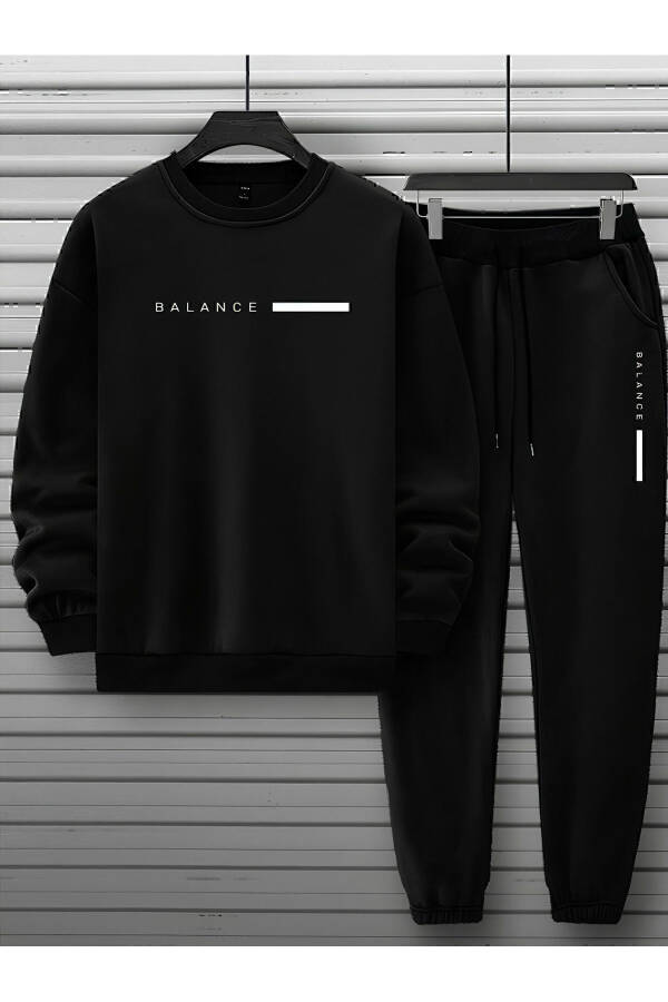 BALANCE Printed Fleece Tracksuit - 1