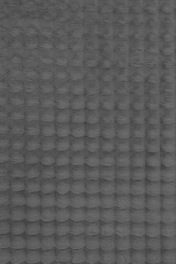 Балат Ковер 3-х местный нескользящий коврик Bubble плюшевый коврик для ванной темно-серый 50x50(КРУГ)-50x60 и 50x90 - 2