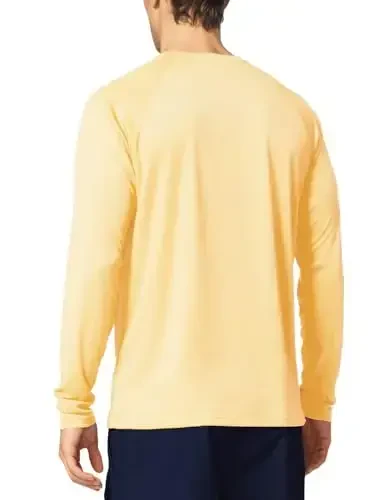 baleaf Erkaklar uchun quyoshdan himoya qiluvchi futbolkalar UV SPF UPF 50+ uzun yengli rash guard baliq ovlash yugurish tez quriydigan yengil - 2