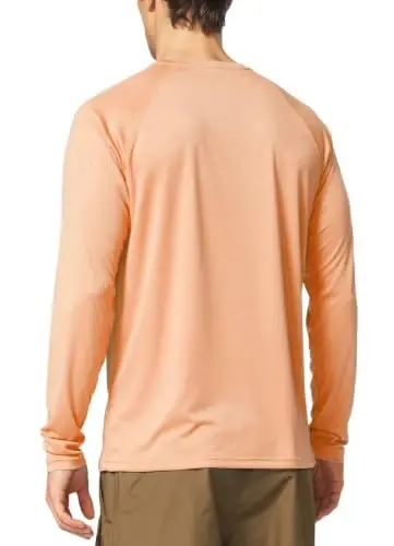 baleaf Men's Sun Protection Shirts UV SPF UPF 50+ Long Sleeve Rash Guard Fishing Running Quick Dry Lightweight - BALEAF (1)