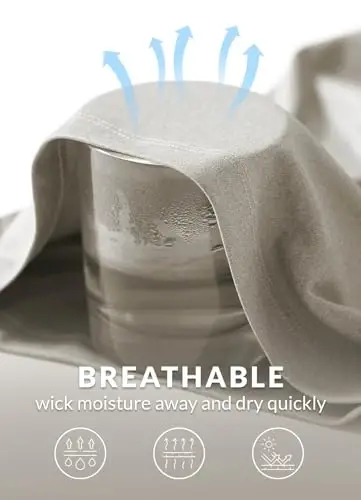 baleaf Mens UPF 50+ Sun Protection Shirts Long Sleeve Rash Guard, Quick Dry 4-Way Stretch for Fishing Swimming Surfing - 4