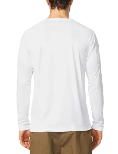baleaf Men's Sun Protection Shirts UV SPF UPF 50+ Long Sleeve Rash Guard Fishing Running Quick Dry Lightweight - 2