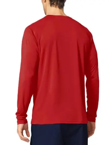 baleaf Men's Sun Protection Shirts UV SPF UPF 50+ Long Sleeve Rash Guard Fishing Running Quick Dry Lightweight - BALEAF (1)
