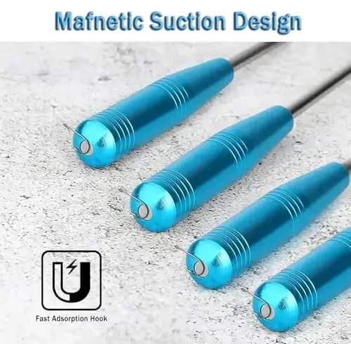 Fish Hook Remover Tool, Fishing Hook Quick Removal Descending Device, Fishing Gear Security Equipment Kits for Adult, Hook Extractor Accessories Detacher Tools with 4PCS Storage Tube - 4