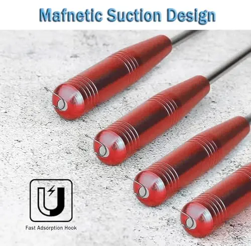 Fish Hook Remover Tool, Fishing Hook Quick Removal Descending Device, Fishing Gear Security Equipment Kits for Adult, Hook Extractor Accessories Detacher Tools with 4PCS Storage Tube - 4