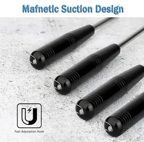 Fish Hook Remover Tool, Fishing Hook Quick Removal Descending Device, Fishing Gear Security Equipment Kits for Adult, Hook Extractor Accessories Detacher Tools with 4PCS Storage Tube - 4