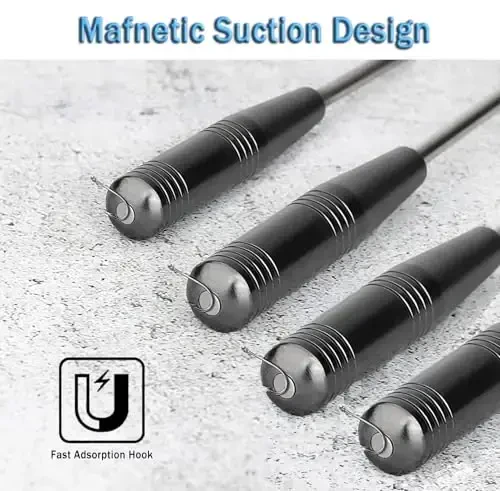 Fish Hook Remover Tool, Fishing Hook Quick Removal Descending Device, Fishing Gear Security Equipment Kits for Adult, Hook Extractor Accessories Detacher Tools with 4PCS Storage Tube - 4