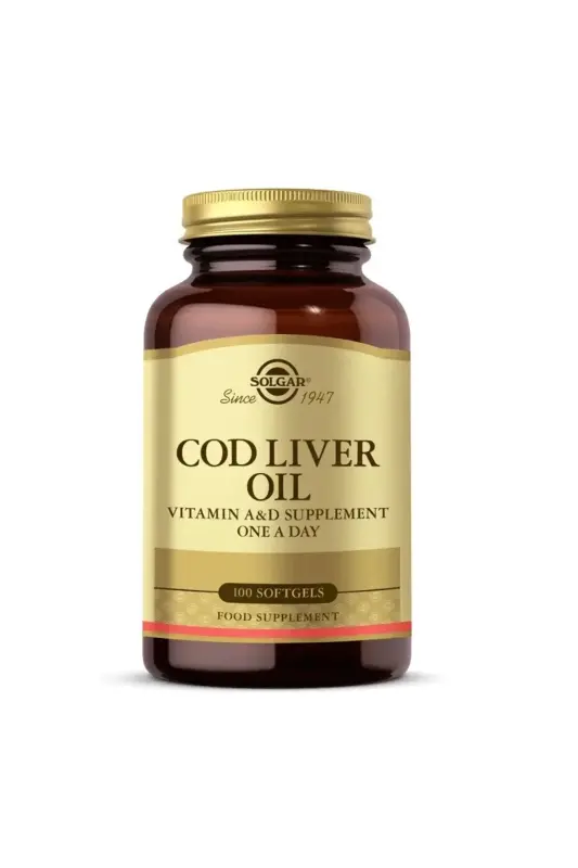 Cod Liver Oil 100 SoftGel Kapsül - 1