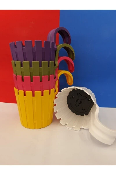 Balkon Oson Oshilgan Yolg'iz Guldon 5 dona - 6