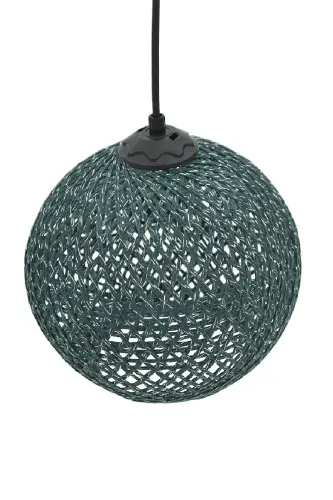 Balle Green Pendant Top Chandelier Black Cable-green1 - 3