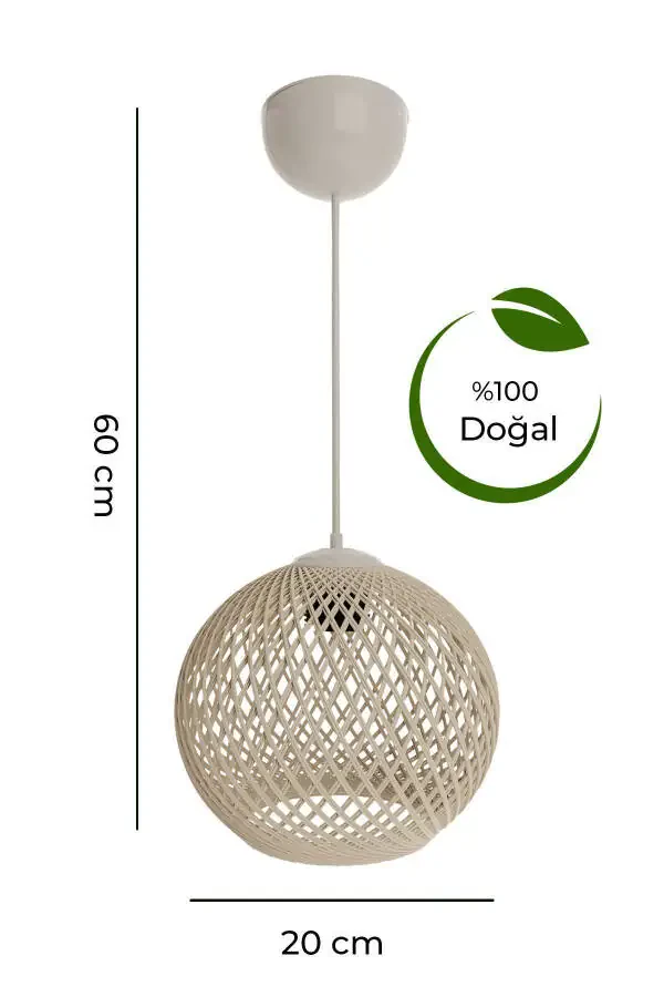 Balle Krem Oshqor To'p Avize Oq Kabel - 3