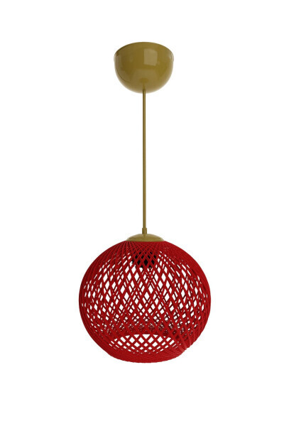 Balle Qizil Osilib Turgan To'p Chandelier Oltin Sim - GÖKDAĞ GROUP G G (1)
