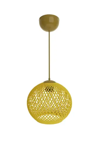 Balle Sarı Sarkıt Top Avize Gold Kablo-Sarı - GÖKDAĞ GROUP G G (1)