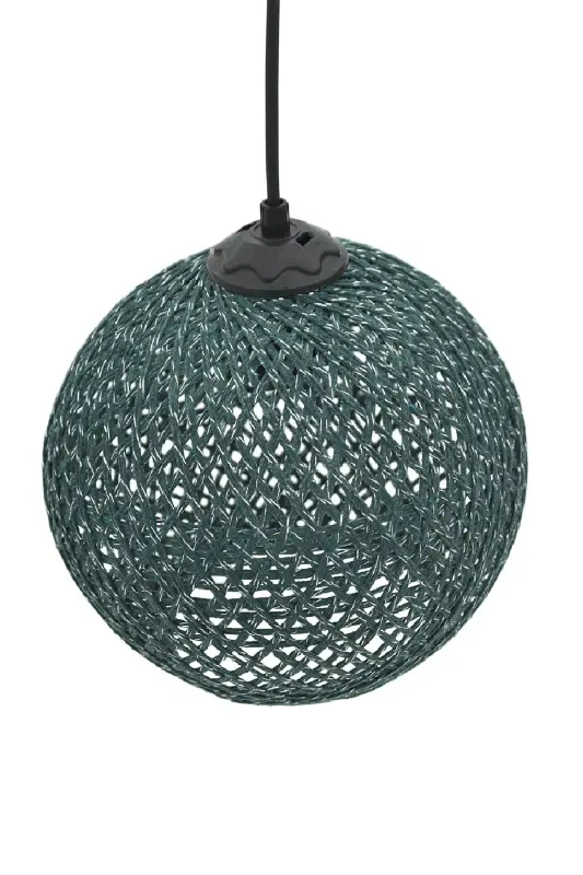 Balle Yashil Sallaq Top Chiroq Qora Kabel-yashil1 - 3
