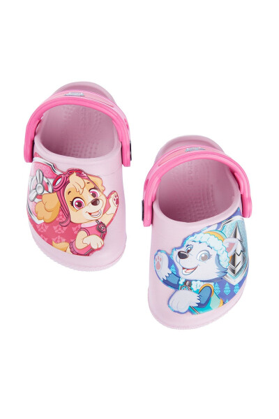 Ballerina Pink Kids Slippers FL Paw Patrol Patch Cg T - 6