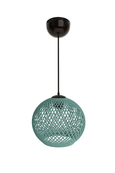 Ballet Shisha Shishasi Oshqora To'p Chandelier Qora Kabel - 2